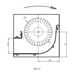 VENTILADOR TANGENCIAL TGA80/1 270/35 158205 | Newgardenstore.eu