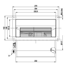 EBM D2E146AP50C5 CENTRIFUGAL FAN