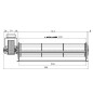 VENTILADOR TANGENCIAL TGO60/1 300/30 117224