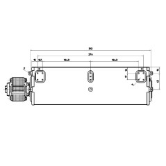 Ventilateur tangentiel TGO60/1 300/30 117224 | Newgardenstore.eu