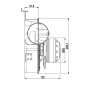 EXTRACTOR CON CARACOL EBM G2E150DN9112