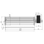 VENTIL.TANGENZIALE 240/30 THS24B5-011 VENTIL.TANGENZIALE 240/30 THS24B5-011