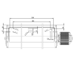 VENTILADOR TANGENCIAL 360/40 THS36B5-013 | Newgardenstore.eu