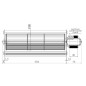 Ventilateur tangentiel 292/40 8A130B-001
