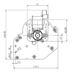 TANGENTIAL FAN 292/40 8A130B-001 | Newgardenstore.eu