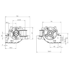 VENTILADOR TANGENCIAL 240/20 THS24B6-026 | Newgardenstore.eu