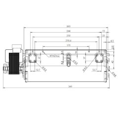 VENTILADOR TANGENCIAL 270/30 THS27B6-019 | Newgardenstore.eu