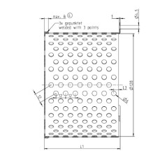 GRILLE DE PROTECTION POUR R2E180 14706004 | Newgardenstore.eu