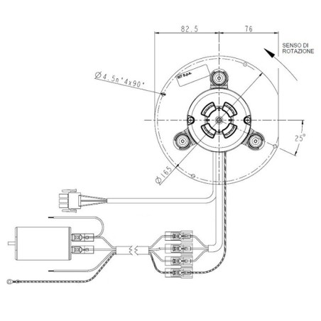 Extractor de humos Natalini PL20CE0120 de 35 W
