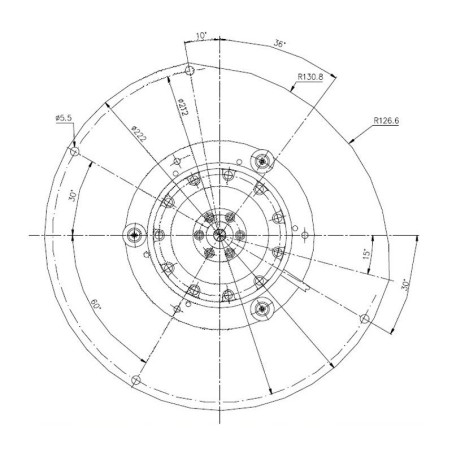 ESTRATTORE EBM R2E180AV8215 71W