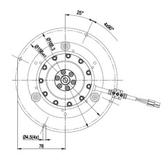 Extracteur EBM R2E120AY9111 + condensateur 1 µF | Newgardenstore.eu