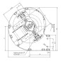 VENT.CENTRIFUGO TRIAL CFA715-S6 CAD07B-0