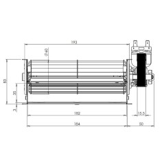TRIAL 180 TANGENTIAL FAN THS18B6-056 | Newgardenstore.eu