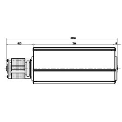 TANGENTIAL FAN TGO65/1 240/40 184510 | Newgardenstore.eu