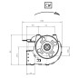 TANGENTIAL FAN TGO60/1 180/15 116139