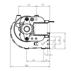 VENTILADOR TANGENCIAL TGO60/1 180/15 116139 | Newgardenstore.eu