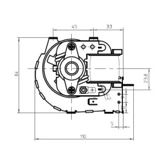 Tangentiallüfter TGO60/1 240/20 116528 | Newgardenstore.eu