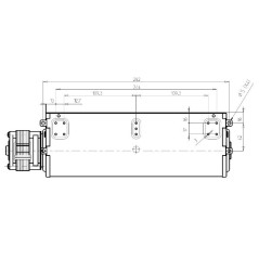TANGENTIAL FAN TGO60/1 270/20 116823 | Newgardenstore.eu