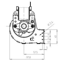 Tangentiallüfter TGO60/1 270/20 116823 | Newgardenstore.eu