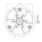 ESTRATTORE TRIAL CAF12Y-003S 38W VENT.12