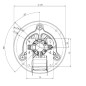 ESTRATTORE TRIAL CAF12Y-003S 38W VENT.12