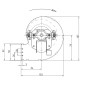 VENTIL.CENTRIFUGO CFA-DA 80X83-30 206301