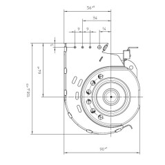 EBM QLN65/0024A59 302 TANGENTIAL FAN | Newgardenstore.eu