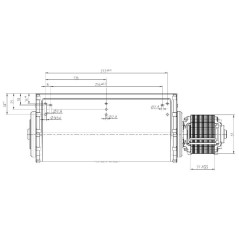 EBM QLN65/3000 3038 Tangentiallüfter | Newgardenstore.eu