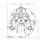 EBM RLD85/2700A31 3020 CENTRIFUGAL FAN