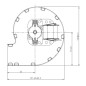Ventilateur centrifuge EBM RLD85/4200A32 3030