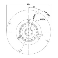 Extracteur EBM R2E180 CG82-12 | Newgardenstore.eu