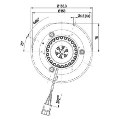 Extracteur EBM R2E150 AN91-66 | Newgardenstore.eu