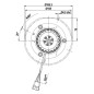 Extracteur EBM R2E150 AN91-66