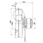Extracteur EBM G2E180 CG82-10