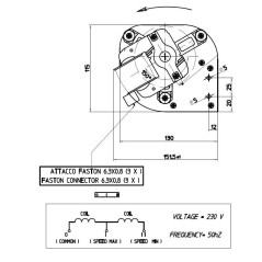 TANTENTIAL FAN TGO80/1 360 153507 2V | Newgardenstore.eu