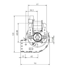 TEST 270 TANGENTIALLÜFTER THS27B6-011 | Newgardenstore.eu