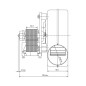 ESTRATTORE EBM RLG108/0042A6 3030LH