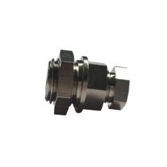 1/4" COMPRESSION FITTING 6mm HOLE | Newgardenstore.eu