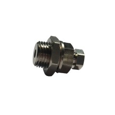 1/8" COMPRESSION FITTING 3mm HOLE | Newgardenstore.eu