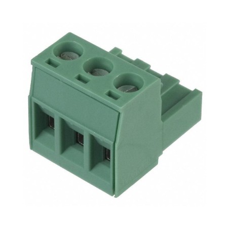 CONECTOR DE 3 POLOS PASO DE 5,08 mm | Newgardenstore.eu