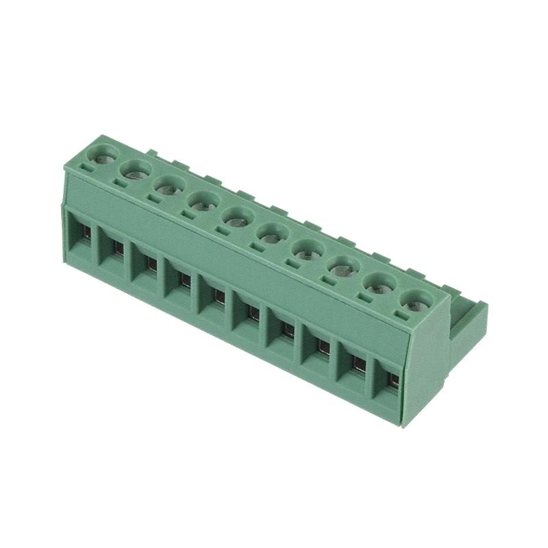 10-poliger Stecker, 5,08 mm Rastermaß 10-poliger Stecker, 5,08 mm Rastermaß