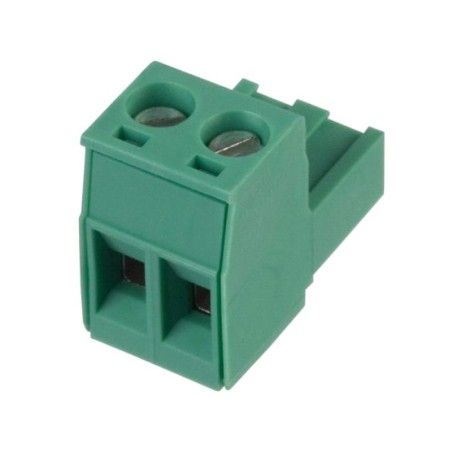 CONECTOR DE 2 POLOS PASO DE 7,5 mm | Newgardenstore.eu