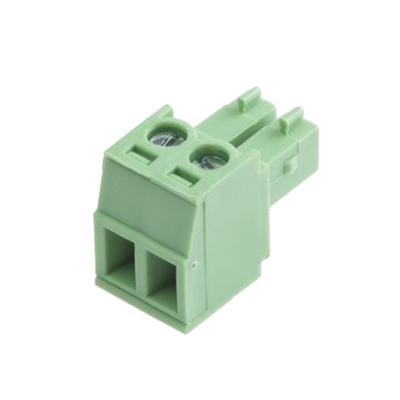 CONECTOR DE 2 POLOS PASO HEMBRA DE 3,81 MM