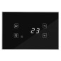 TIEMME GLA810 Glas-Thermoregler SCHWARZ
