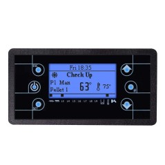 Clavier bleu TIEMME LCD100 | Newgardenstore.eu
