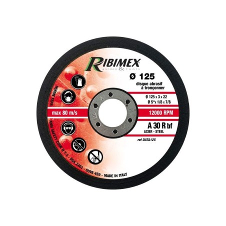 ABRASIVE DISC 125x3.2x22.2 FOR STEEL | Newgardenstore.eu