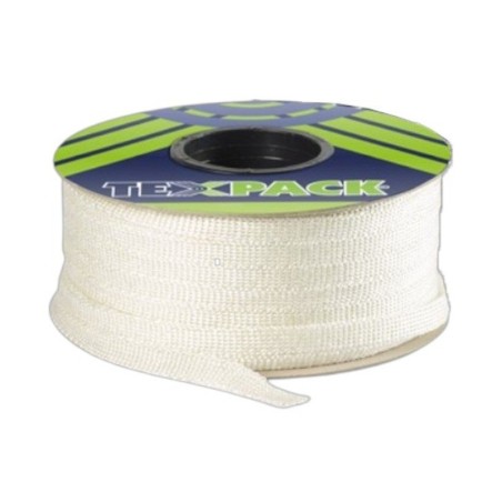 50 m Rolle weißes Textape-Klebeband 20 x 3 mm | Newgardenstore.eu