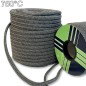 CARRETE DE 100m DE TRENZA DE VIDRIO NEGRO 12x6mm