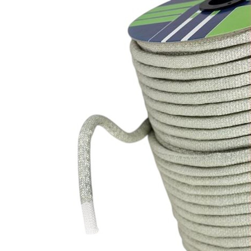 TRECCIA TEXINOX CON ARTICA BIANCA 10mm