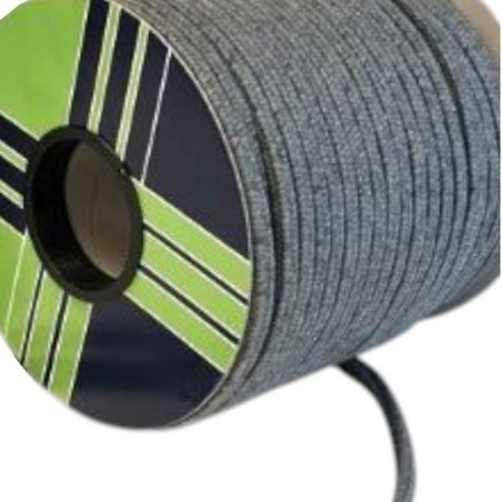 BOBINA 50mt TRECCIA DI VETRO NERA 20x20m | Newgardenstore.eu